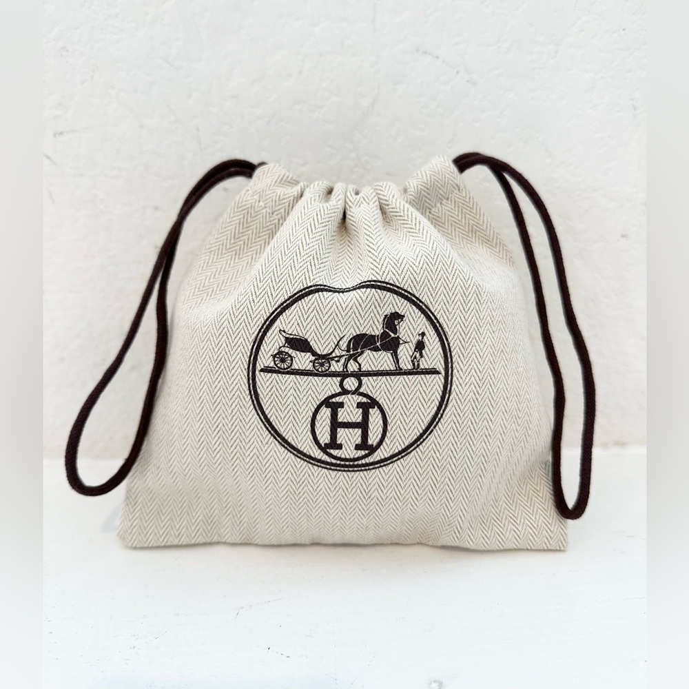 Authentic Hermes Small Dust Bag 7” x 6.5”